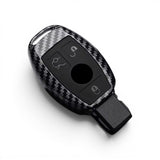 Carbon-Look Mercedes-Benz Key Case and Key Chain – Protective Key Fob Cover