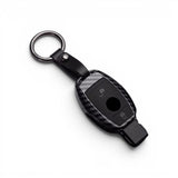 Carbon-Look Mercedes-Benz Key Case and Key Chain – Protective Key Fob Cover