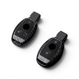 Carbon-Look Mercedes-Benz Key Case and Key Chain – Protective Key Fob Cover