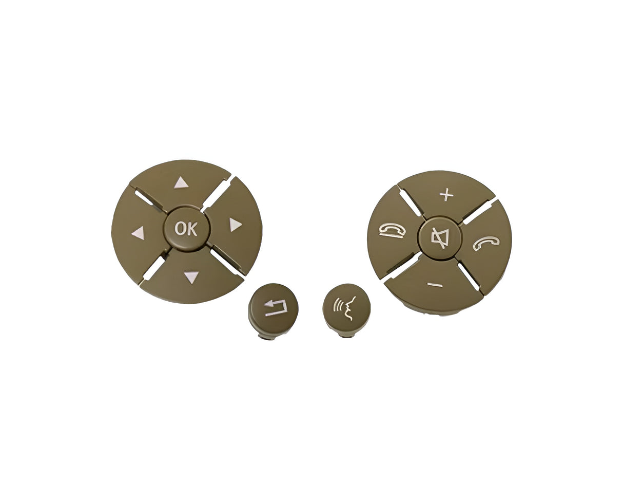 Steering Wheel Multifunction Buttons for Mercedes CL-Class C216 - 2007 to 2013 Euro Premium Parts Beige Facelift ('10 to '13)