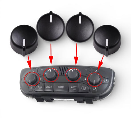 Air Conditionning buttons for Mercedes C-Class W203 - 2000 to 2007 Euro Premium Parts