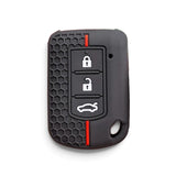 Silicon Mitsubishi Key Case – Protective Key Fob Cover Key Cases Euro Premium Parts Key Type C (3 Buttons)