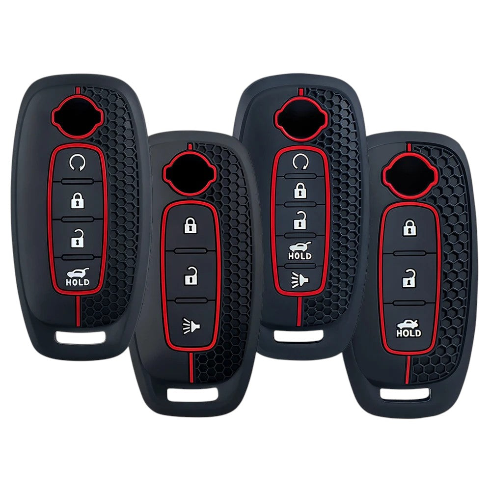 Silicone Nissan Key Case and Key Chain – Protective Key Fob Cover