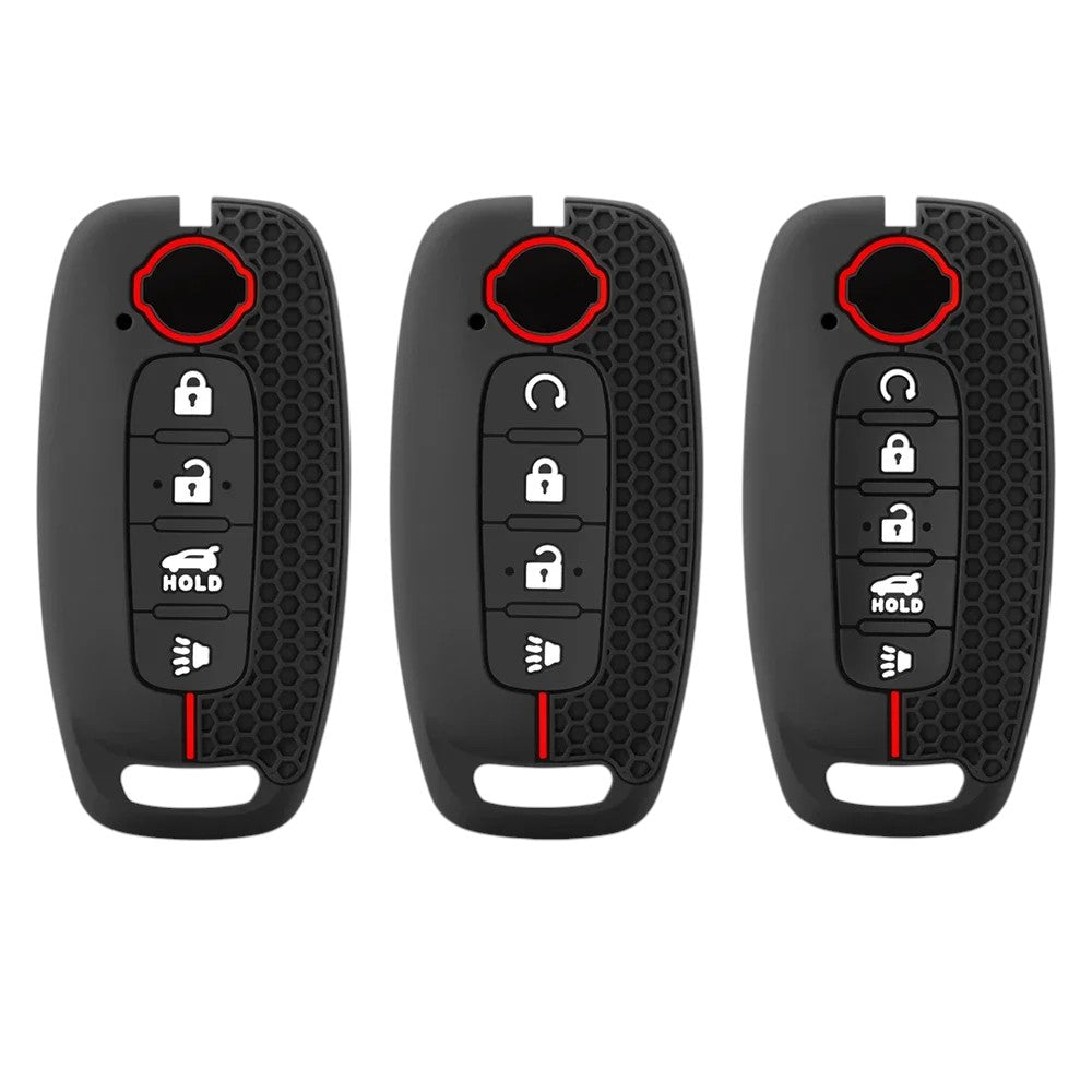 Silicone Nissan Key Case and Key Chain – Protective Key Fob Cover