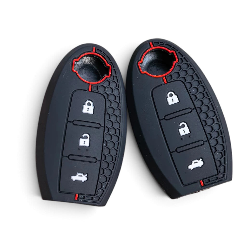 Silicone Nissan Key Case and Key Chain – Protective Key Fob Cover