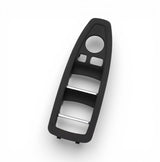 Window Switch Trim Plates in Black, Beige, Gray and Carbon look for BMW 4 Series F32 M4 F82 - 2012 to 2019 Euro Premium Parts Black Front Left (with folding mirrors)
