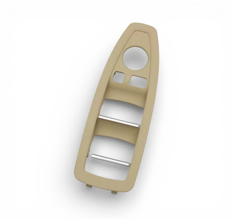 Window Switch Trim Plates in Black, Beige, Gray and Carbon look for BMW 4 Series F32 M4 F82 - 2012 to 2019 Euro Premium Parts Tan Front Left (with folding mirrors)