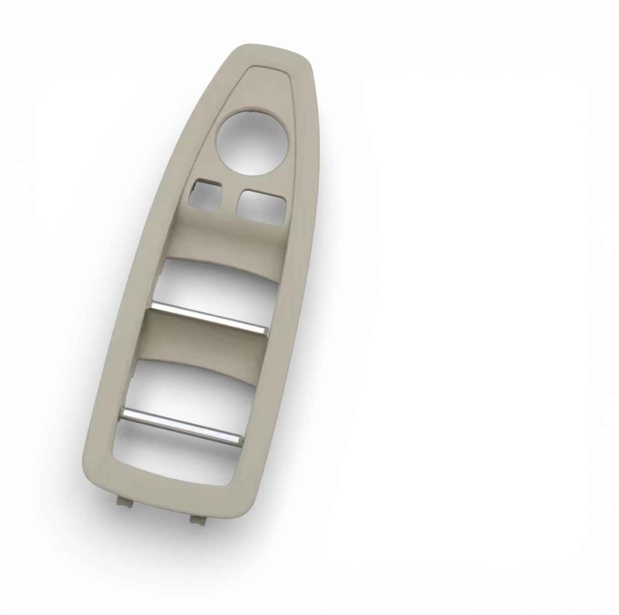 Window Switch Trim Plates in Black, Beige, Gray and Carbon look for BMW 4 Series F32 M4 F82 - 2012 to 2019 Euro Premium Parts Oyster Gray Front Left (with folding mirrors)