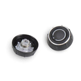 Set of 2 Volume and PCM Media Control Knobs for Porsche Macan - 2014 to 2026 Porsche > Replacement Trims Euro Premium Parts
