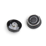 Set of 2 Volume and PCM Media Control Knobs for Porsche Boxster Cayman 718 - 2016 to 2020 Porsche > Replacement Trims Euro Premium Parts