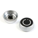Set of 2 Volume and PCM Media Control Knobs for Porsche Cayenne II (958) - 2010 to 2017 Porsche > Replacement Trims Euro Premium Parts