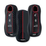 Silicone Porsche Key Case – Protective Key Fob Cover For Porsche Cayenne Panamera Macan 911 Cayman Boxster