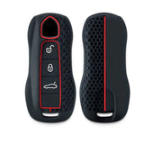 Silicone Porsche Key Case – Protective Key Fob Cover For Porsche Cayenne Panamera Macan 911 Cayman Boxster