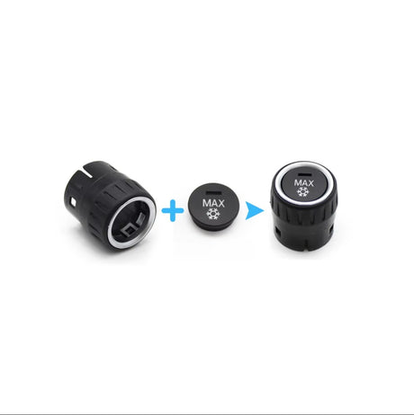 Radio And AC Buttons Replacement Kit for BMW 1 Series F20 (2011 - 2019) BMW > Replacement Trims Euro Premium Parts A/C Knob Type C (x1)