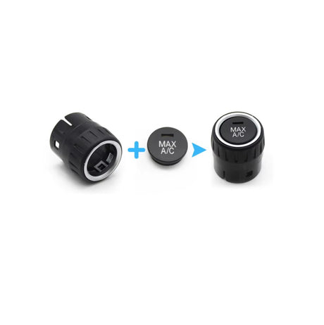 Radio And AC Buttons Replacement Kit for BMW 1 Series F20 (2011 - 2019) BMW > Replacement Trims Euro Premium Parts A/C Knob Type B (x1)