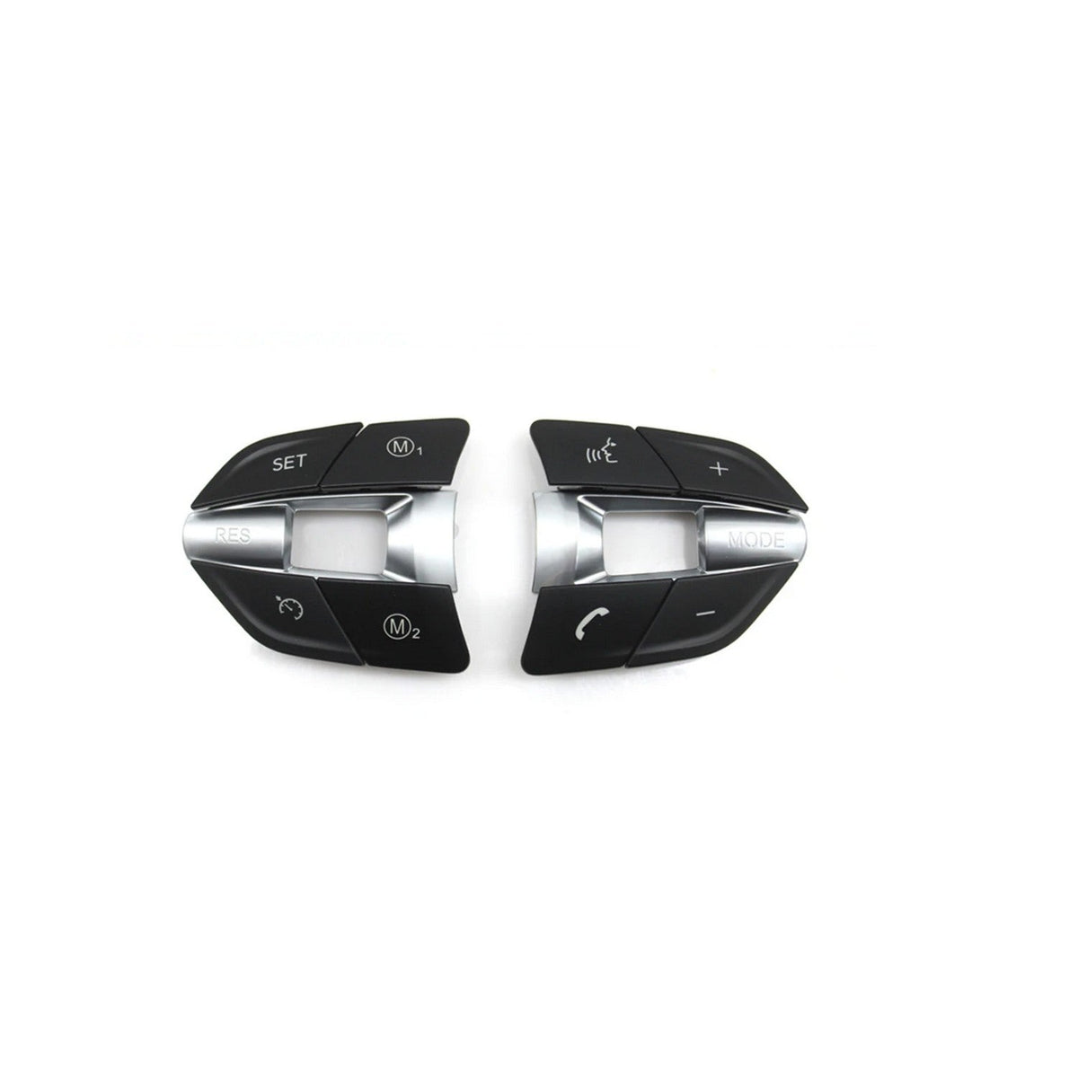 Multifunction Steering Wheel Buttons and Knobs for BMW X6 F16 (2014 to 2019) BMW > Replacement Trims Euro Premium Parts M-STEERING WHEEL: Buttons Set Model E