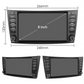 Wireless Apple CarPlay/AndroidAuto retrofit kit for Mercedes E-Class W211 (2003-2009)