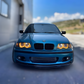 LED Angel Eyes Kit Headlights for BMW 3 Series E46 - '98 to '06