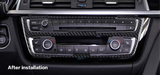 Carbon fiber interior trim for BMW 4 Series F32 - 2013 to 2020 BMW Euro Premium Parts A/C and radio trim