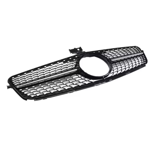 Diamond front grille for Mercedes C-Class W204 (2007 to 2014)