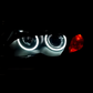 LED Angel Eyes Kit Headlights for BMW 3 Series E46 - '98 to '06