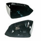 Glossy black mirror caps for Audi Q3 and RSQ3 (2018 to 2023)