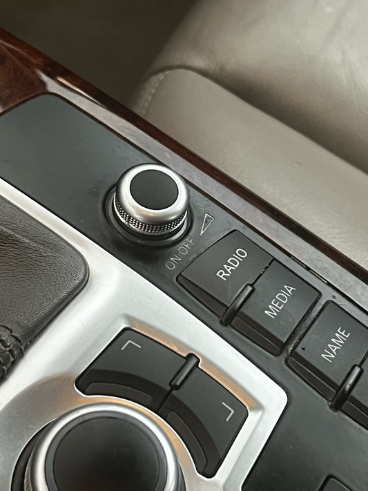 Set of Volume and MMI Knobs/Buttons for Audi A6 S6 RS6 C6 (2004–2011)