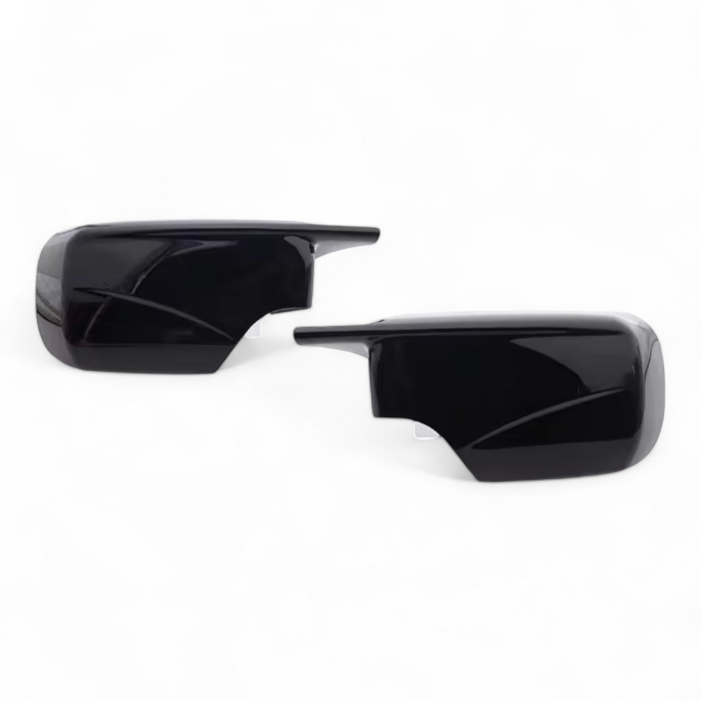 BMW 3 Series E46 glossy black mirror caps for BMW 3 Series E46 - 1998 to 2004