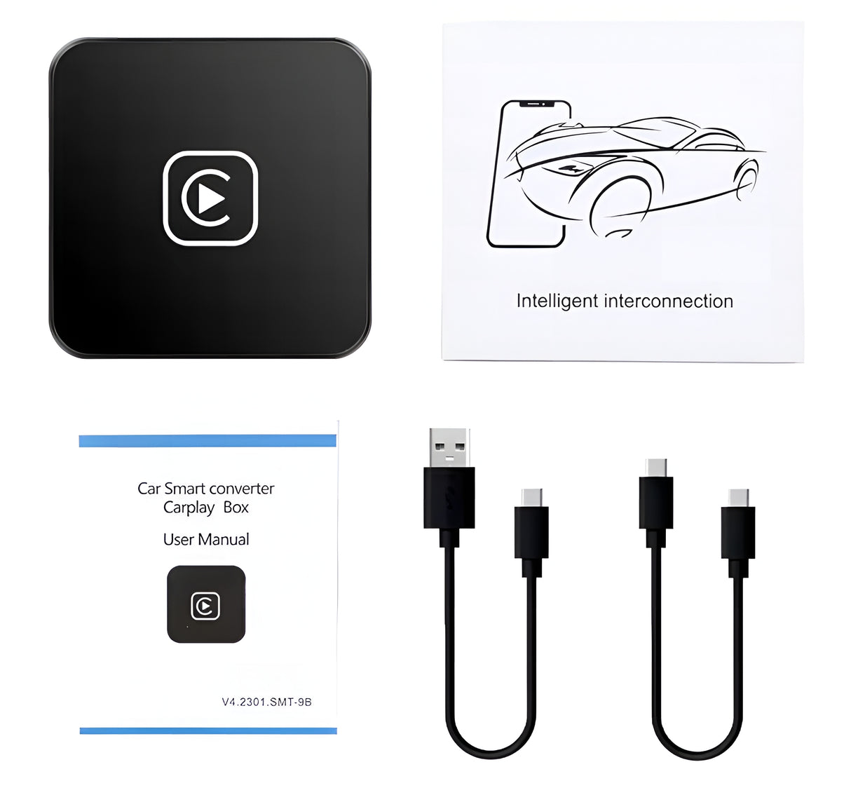 Wireless Carplay and AndroidAuto Adapter for Volkswagen VW Euro Premium Parts