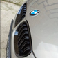 Black front kidney grilles M5 Competition-look for BMW 5 Series E60 (2003 to 2010)