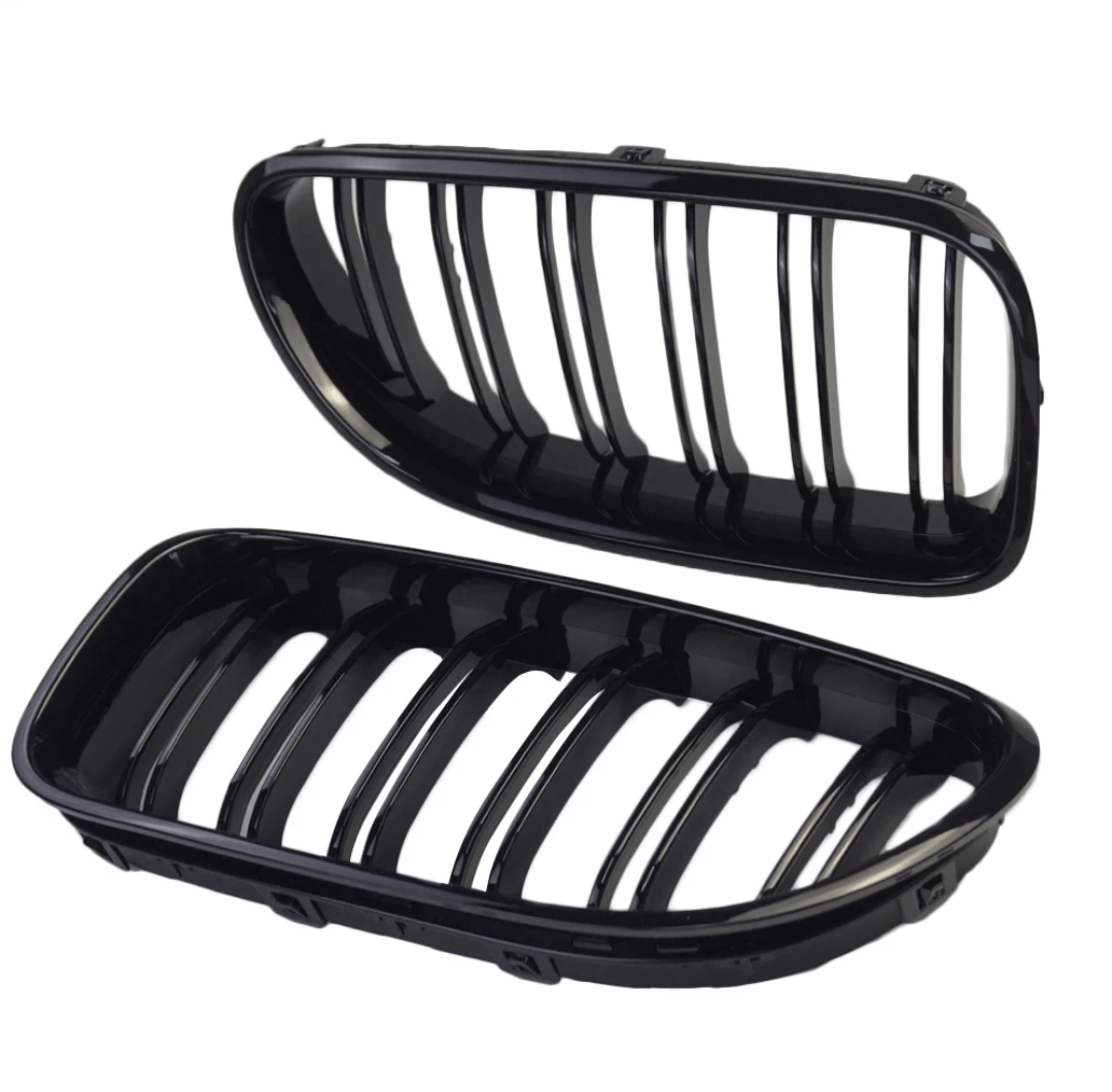 Black Front Kidney Grilles M6 Competition-look for BMW 6 Series F06 F12 F13 (2010 to 2018)