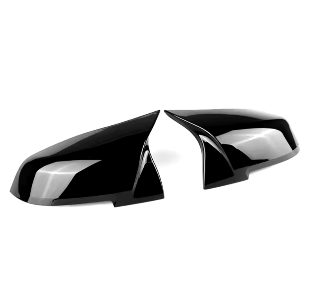 BMW M-look Glossy Black Mirrors Caps for BMW 3 Series F30 - 2010 to 2019