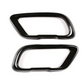 Glossy black sport exhaust tips for BMW X6 G06 - 2018 to 2023