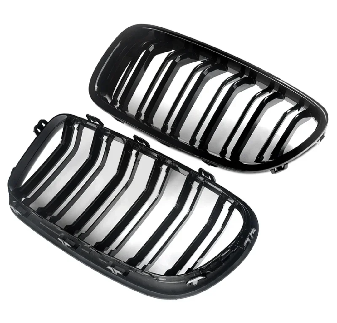 Black Front Grilles for BMW 5 Series F10 F11 (2010 to 2017)