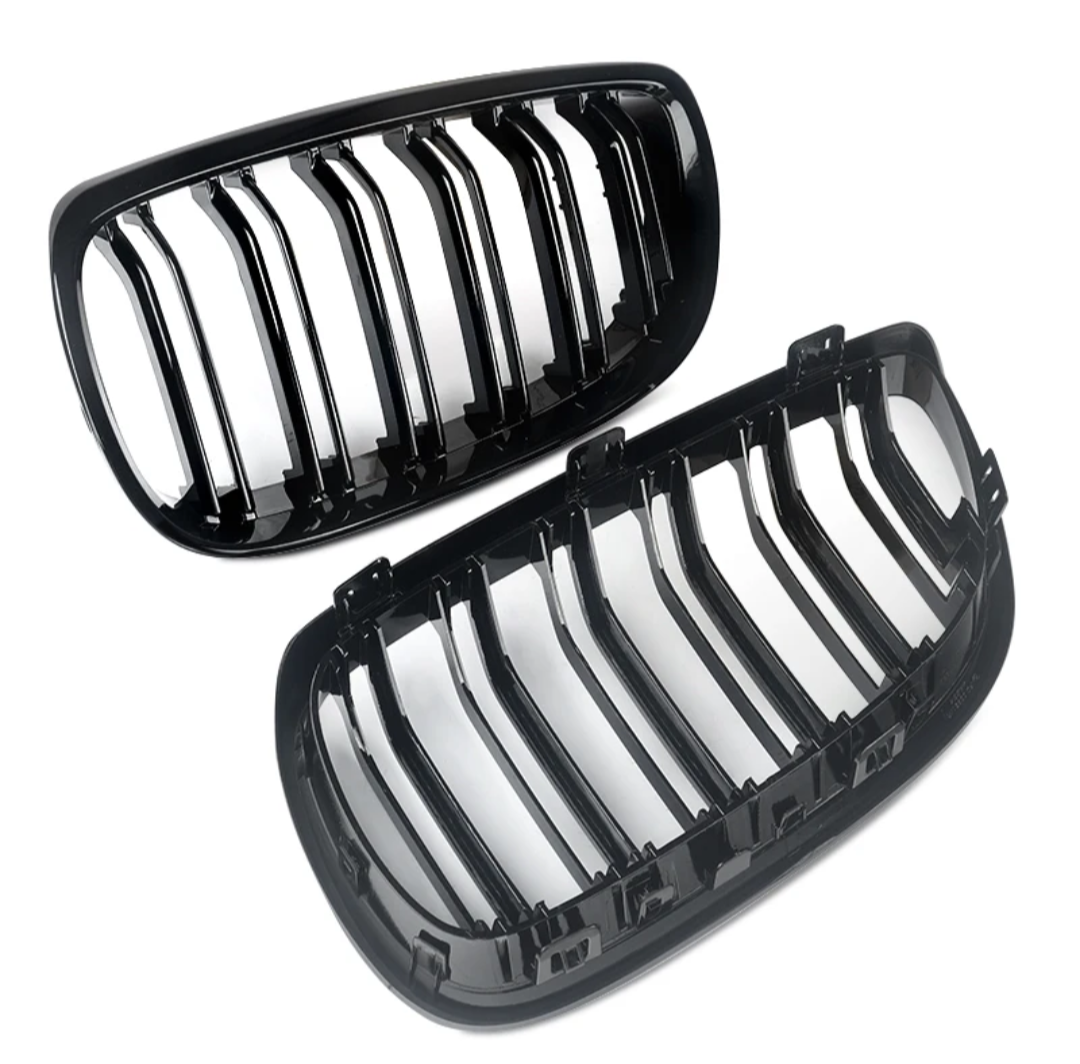Black Front Grilles for BMW 5 Series F10 F11 (2010 to 2017) BMW Euro Premium Parts