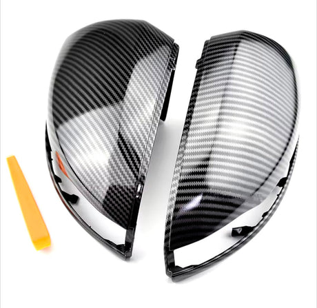 Carbon look mirror caps for Mercedes E-Class W213 (2015 to 2024) Mercedes-Benz Euro Premium Parts