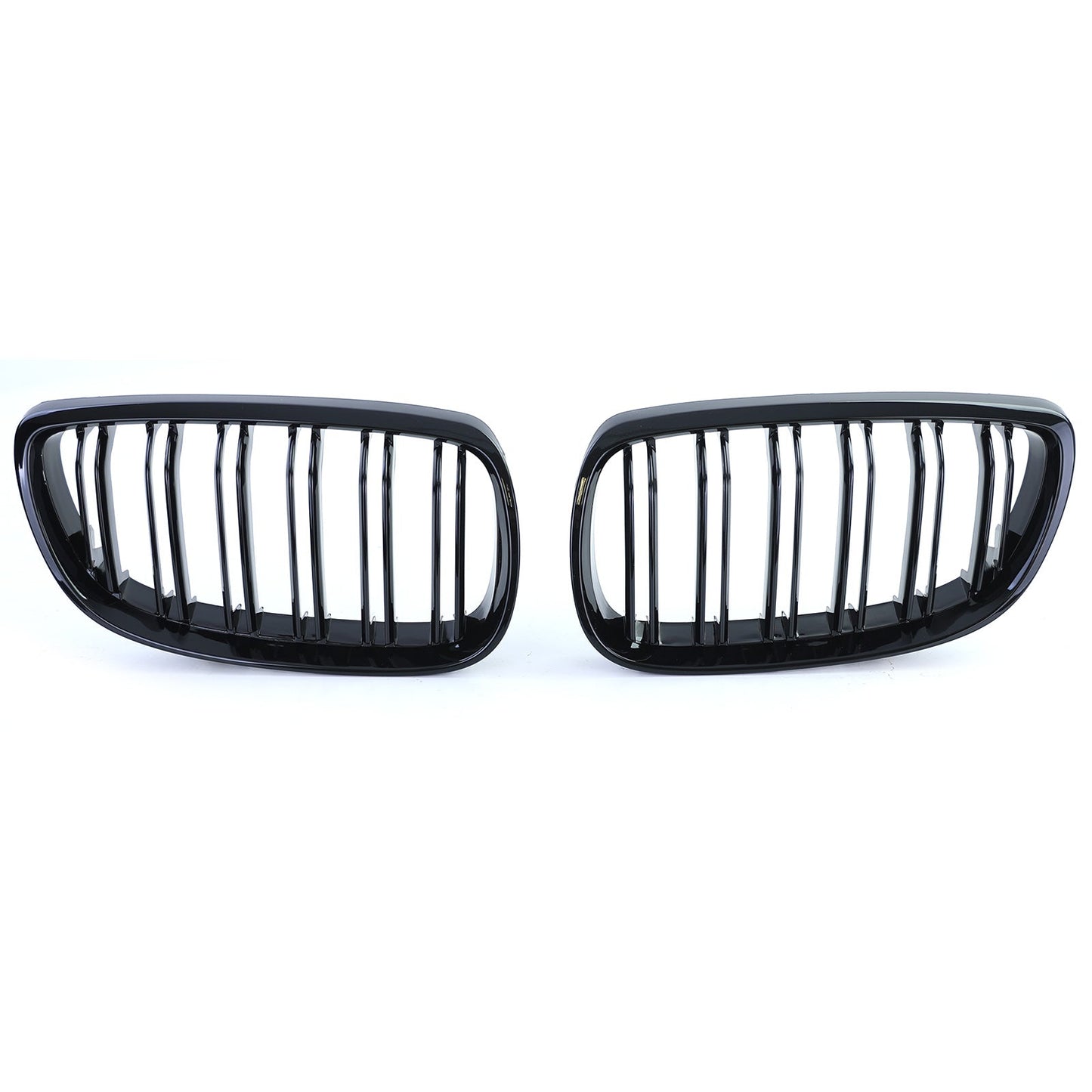 Black front grilles for BMW 3 Series E90 E91 M3-look - 2007 to 2014