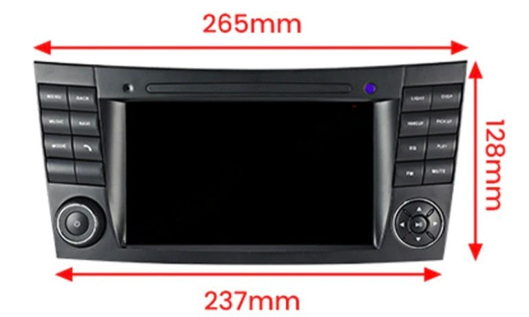 Wireless Apple CarPlay/AndroidAuto retrofit kit for Mercedes CLS W219 (2003-2011) Euro Premium Parts