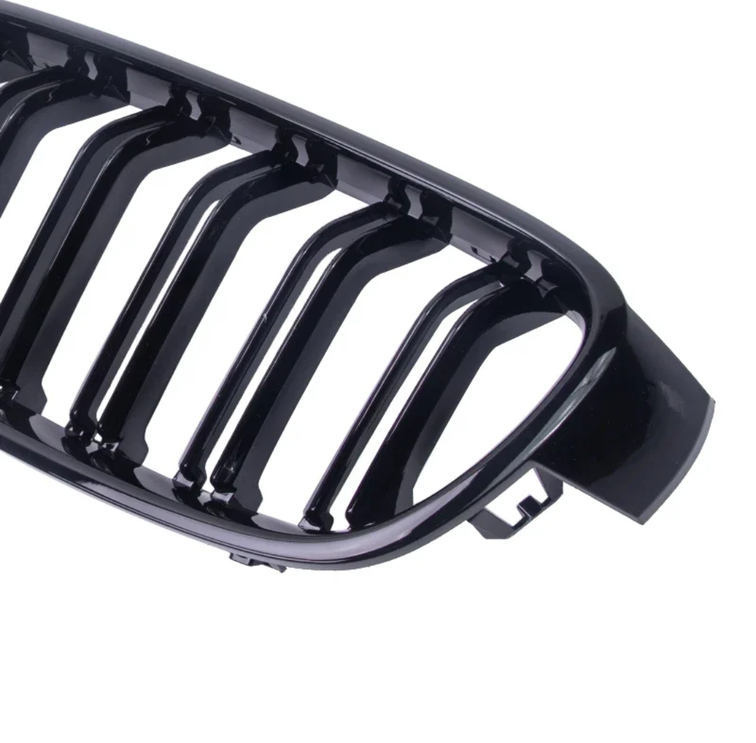 BMW 3 Series F30 Black Front Grilles (2011 to 2019)