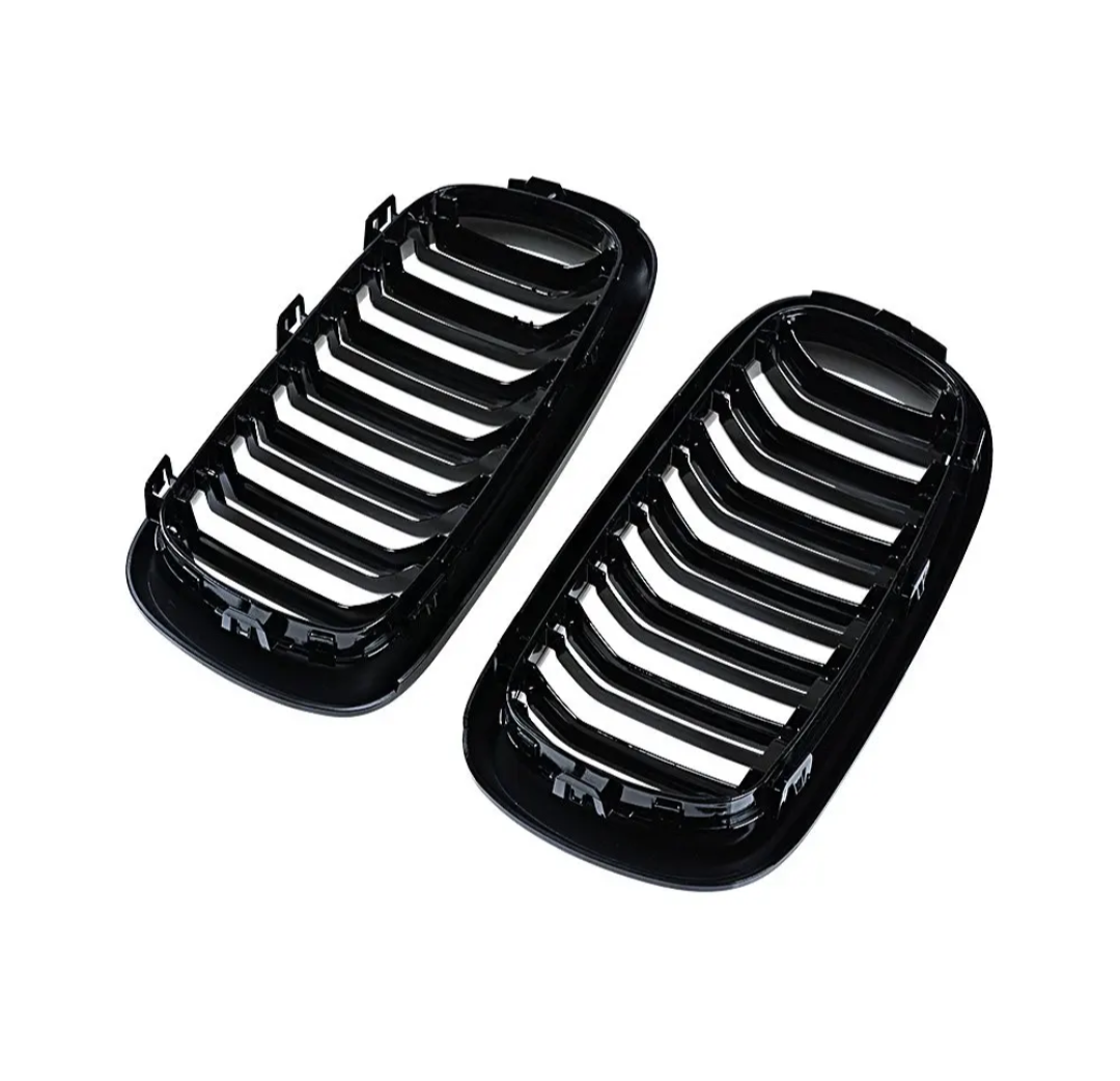 BMW X6 F16 Black Front Kidney Grill (2014 to 2018) BMW Euro Premium Parts