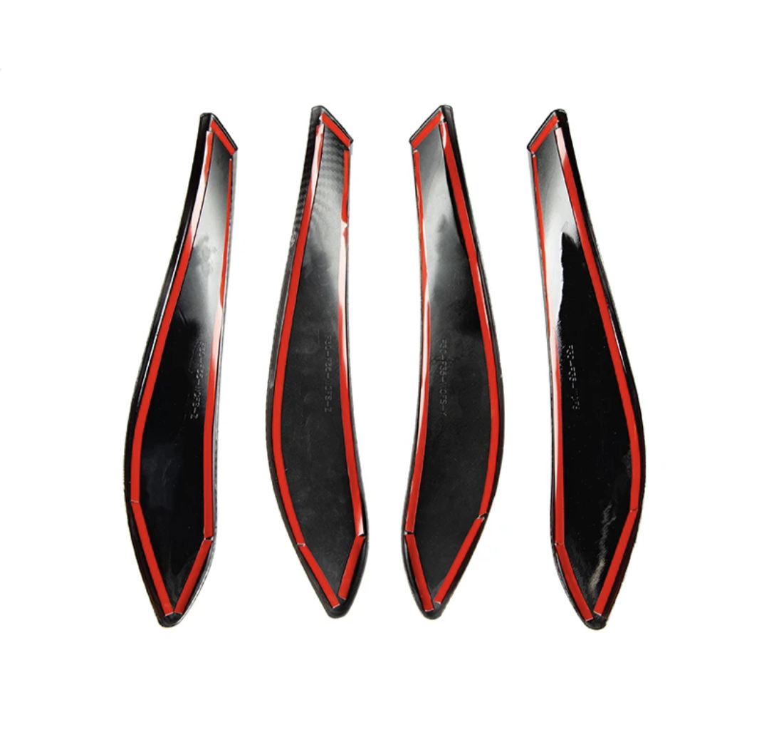 Carbon fiber door handle trims for BMW 3 Series F30 and M3 F80 (2013 to 2020)