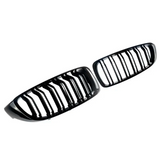 Black Kidney Grilles for BMW 4 Series F32 (2013 to 2020) BMW Euro Premium Parts