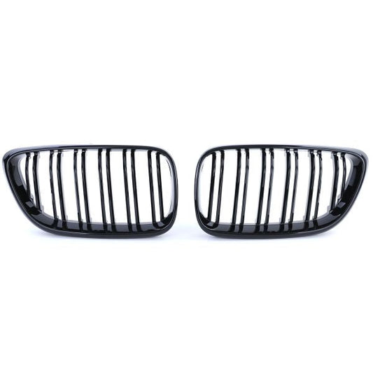 BMW 2 Series F22 black front kidney grilles (2014 to 2022)