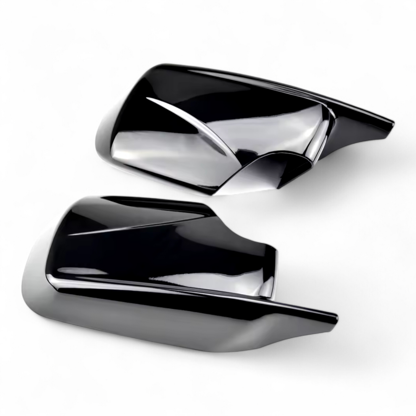 BMW 3 Series E46 glossy black mirror caps for BMW 3 Series E46 - 1998 to 2004