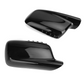 Glossy black mirror caps for BMW 7 Series E65 - 2001 to 2009