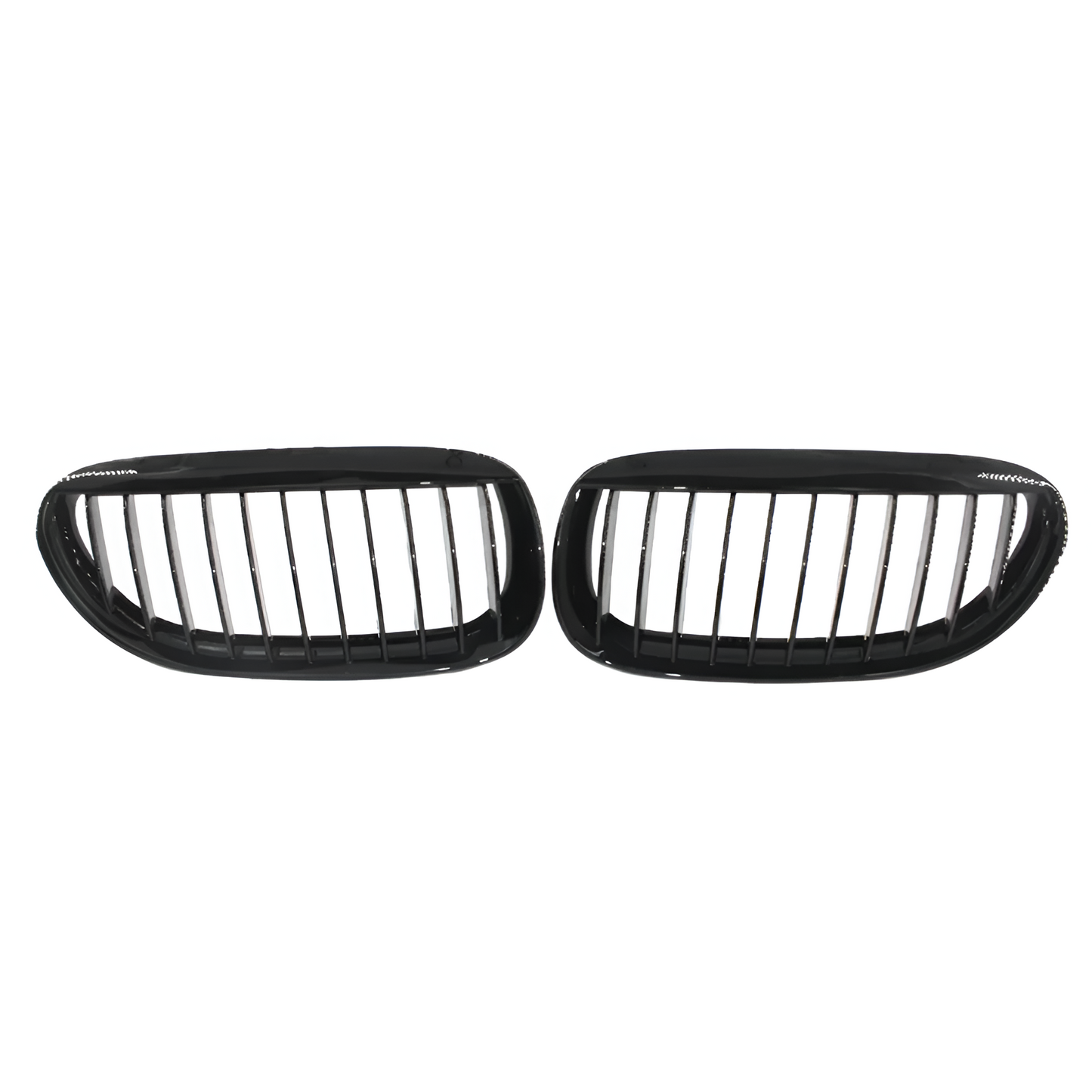 Black Front Grilles for BMW 6 Series E63 E64 (2003 to 2010)