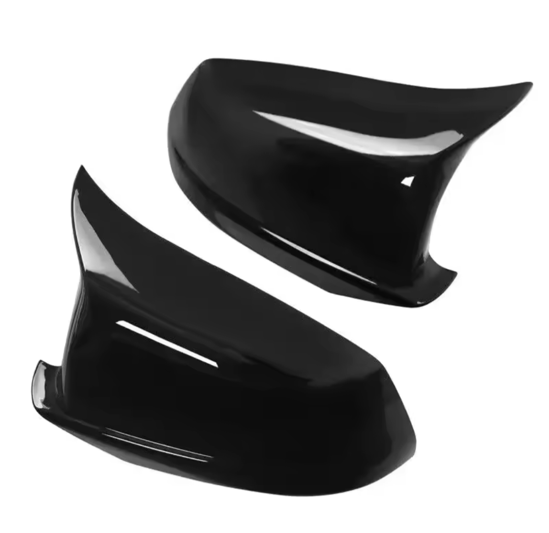 M5 Competition-look Glossy Black Mirror Caps for BMW 5 Series F10 (2010 to 2018)