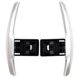 Aluminum Paddle Shifters for BMW 4 Series F32 (2013 to 2020) BMW Euro Premium Parts Alloy steering wheel paddles Silver