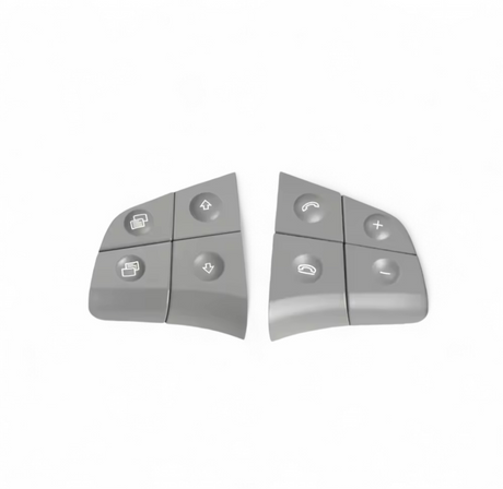 Mercedes-Benz GL Class W164 Multifunction steering wheel buttons replacement (2006 - 2009) Mercedes-Benz Euro Premium Parts Silver Without voice control