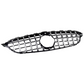 Black Front Panamericana AMG GTR grille for Mercedes C-Class W205 (2014 to 2018)